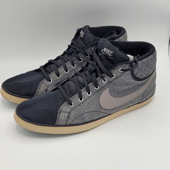 Nike Other - Nike Eastham Mid TxT Mens Size 12 Black Gray